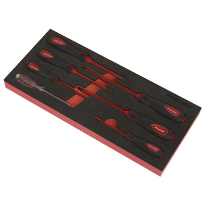 Sealey TBTE04 Screwdriver Set 7pc VDE Approved Sealey