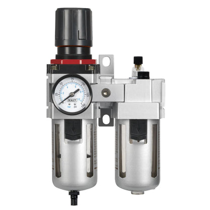 Sealey SA4001 Air Filter/Regulator/Lubricator - High Flow Sealey