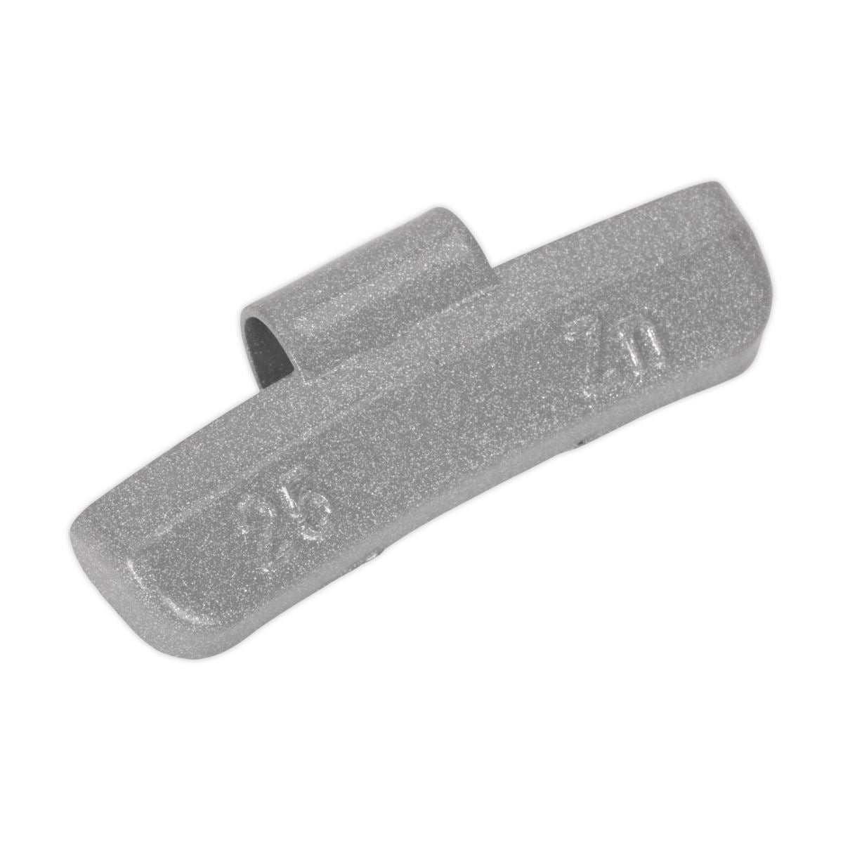 Sealey WWAH25 Wheel Weight 25g Hammer-On Plastic Coated Zinc for Alloy Wheels Pack of 100 Sealey
