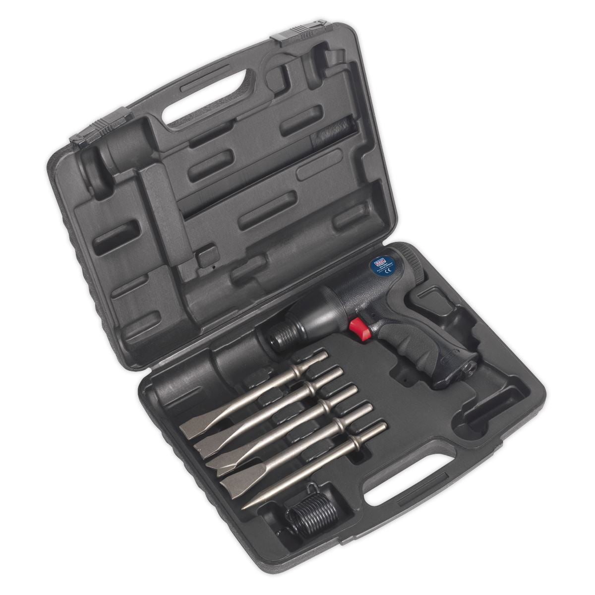 Sealey SA613 Air Hammer Kit Composite Premier - Medium Stroke Sealey