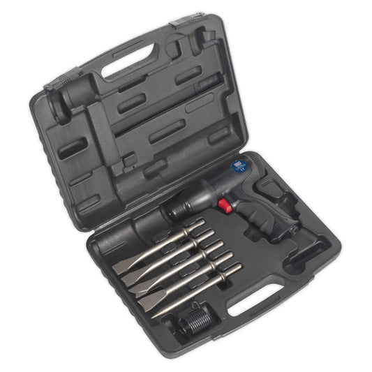 Sealey SA613 Air Hammer Kit Composite Premier - Medium Stroke Sealey