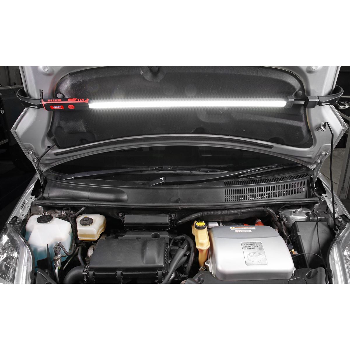 Sealey LED138 Under-Bonnet Cordless 10W SMD LED 1000lm Rechargeable Light - Lithium-ion Sealey