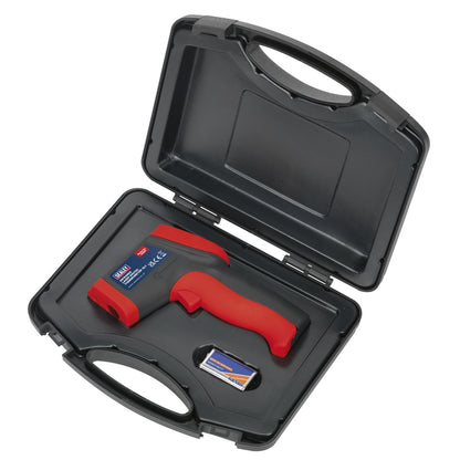 Sealey VS907 Infrared Laser Digital Thermometer 12:1 Sealey