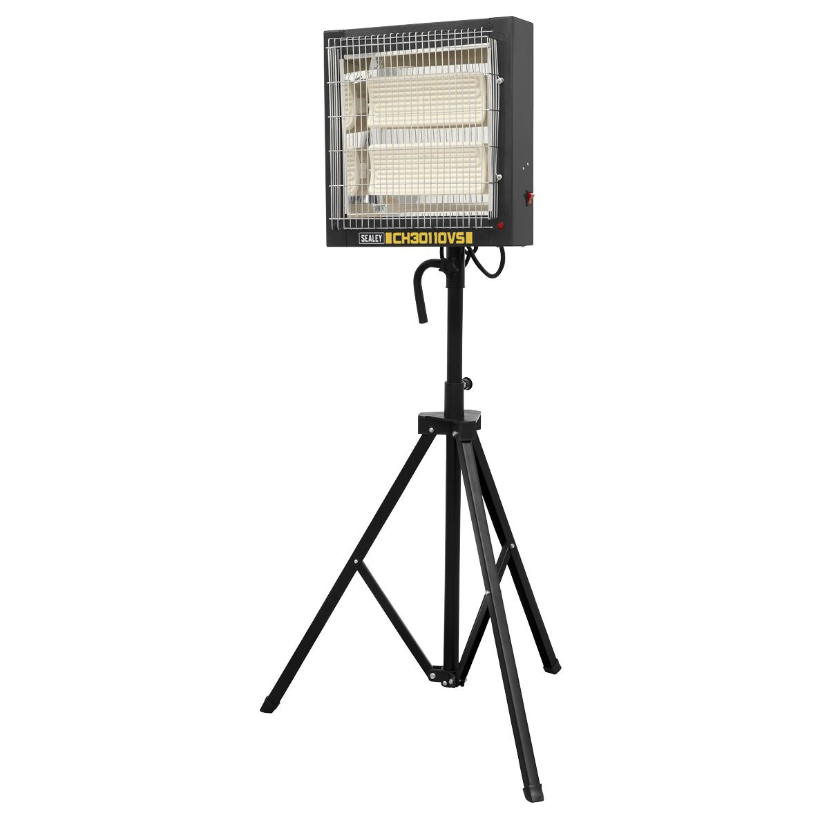 Sealey CH30110VS Ceramic Heater with Tripod Stand 1.2/2.4kW - 110V Sealey