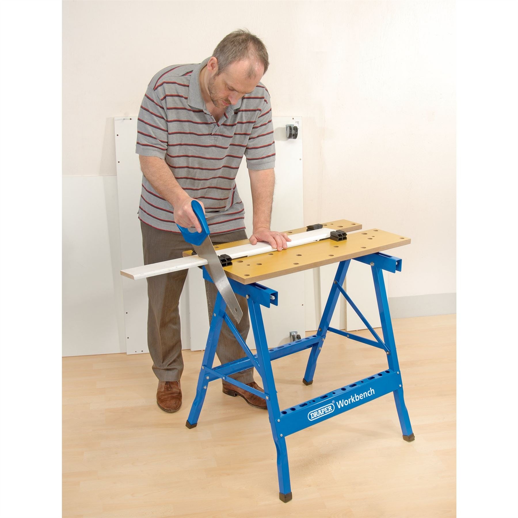 Draper 21353 Fold Down Workbench 805 x 650 x 785mm Draper