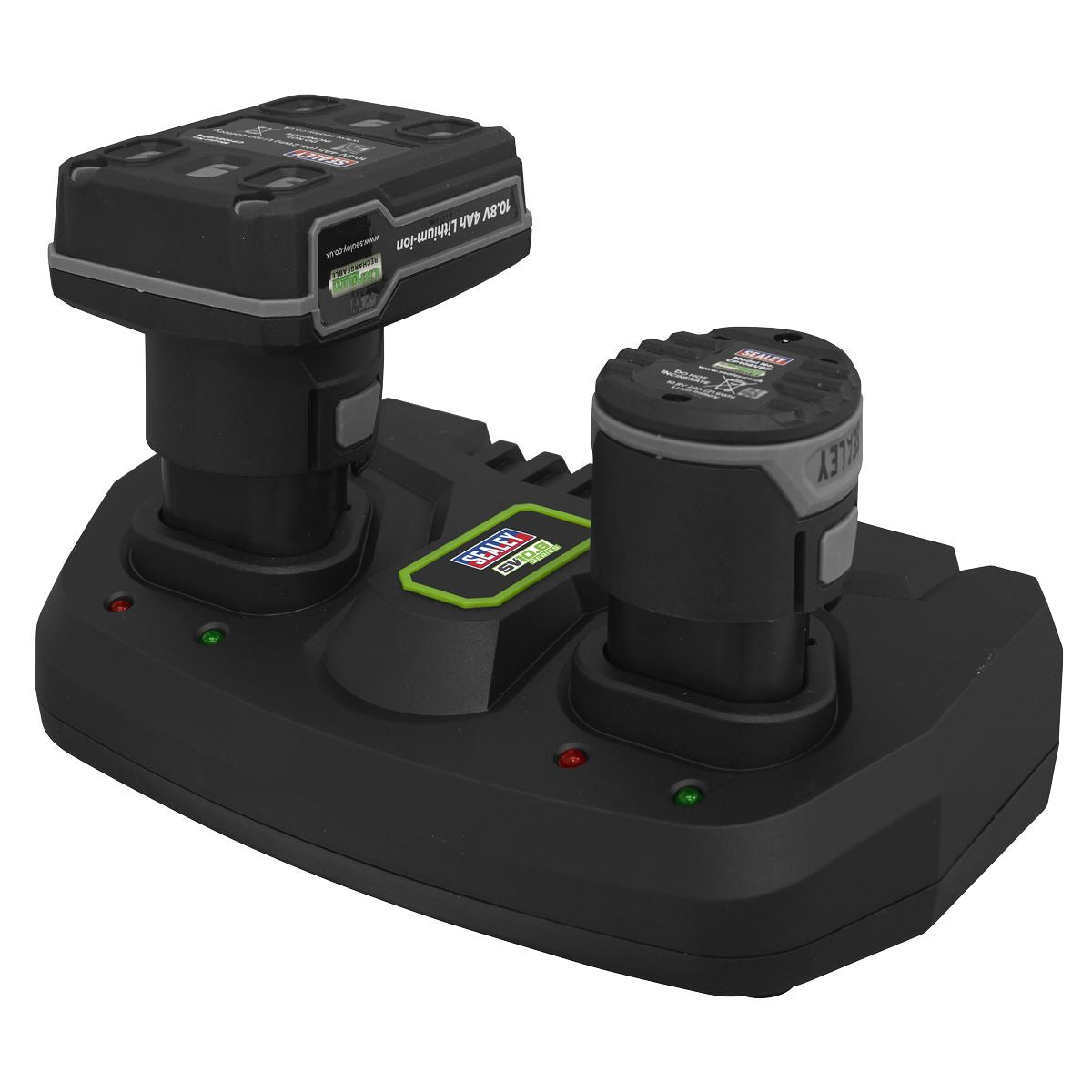 Sealey CP108VMC2 Dual Battery Charger for 10.8V Lithium-ion SV10.8 Series Sealey