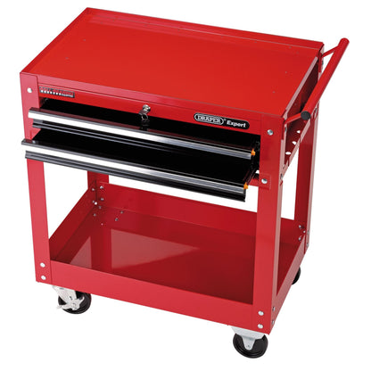 Draper 07635 Expert 2 Tier Tool Trolley with Two Drawers Draper