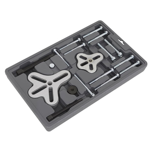 Sealey PS977 Steering Wheel & Harmonic Balancer Puller Set 18pc Sealey