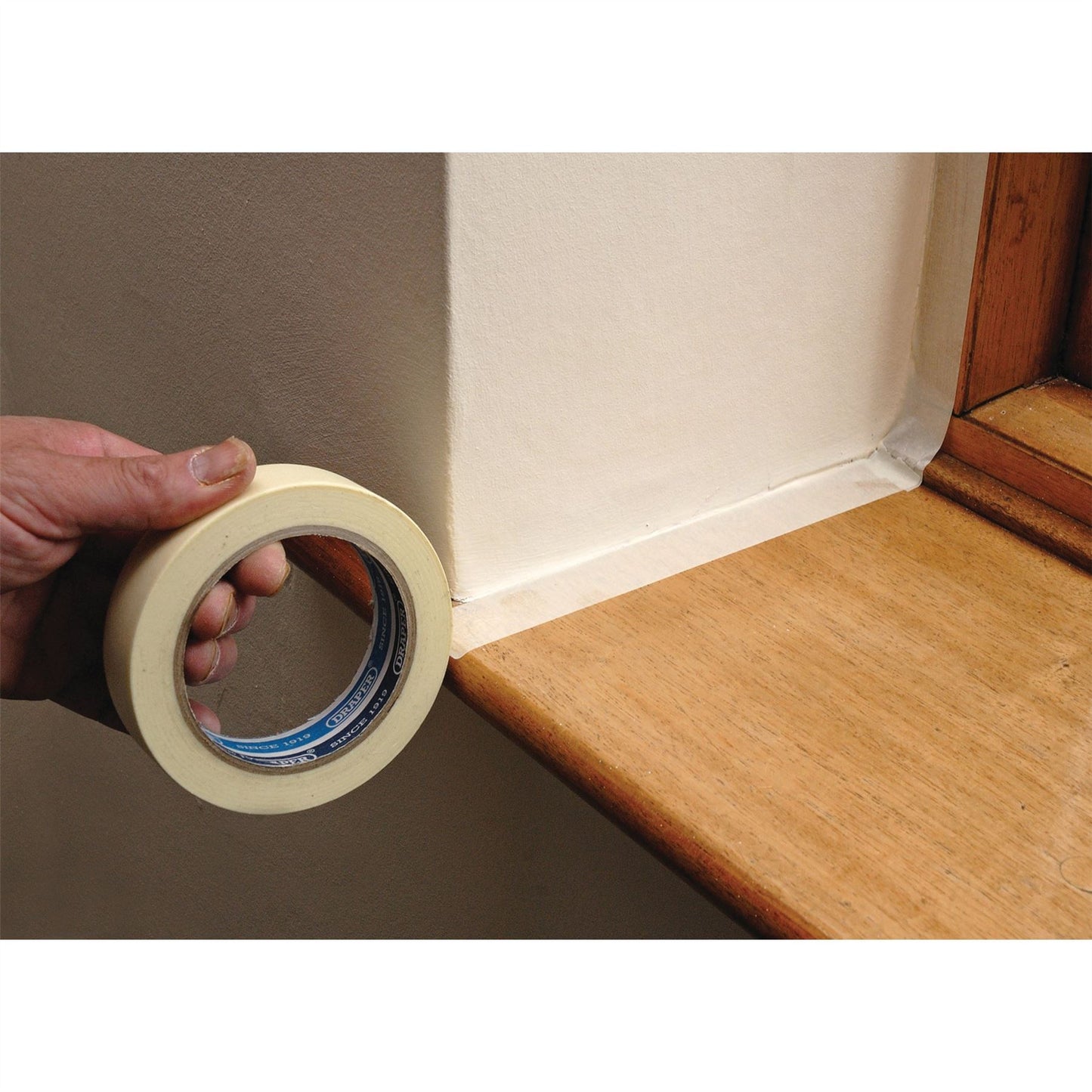 Draper 63481 Masking Tape Roll 50m x 25mm Draper