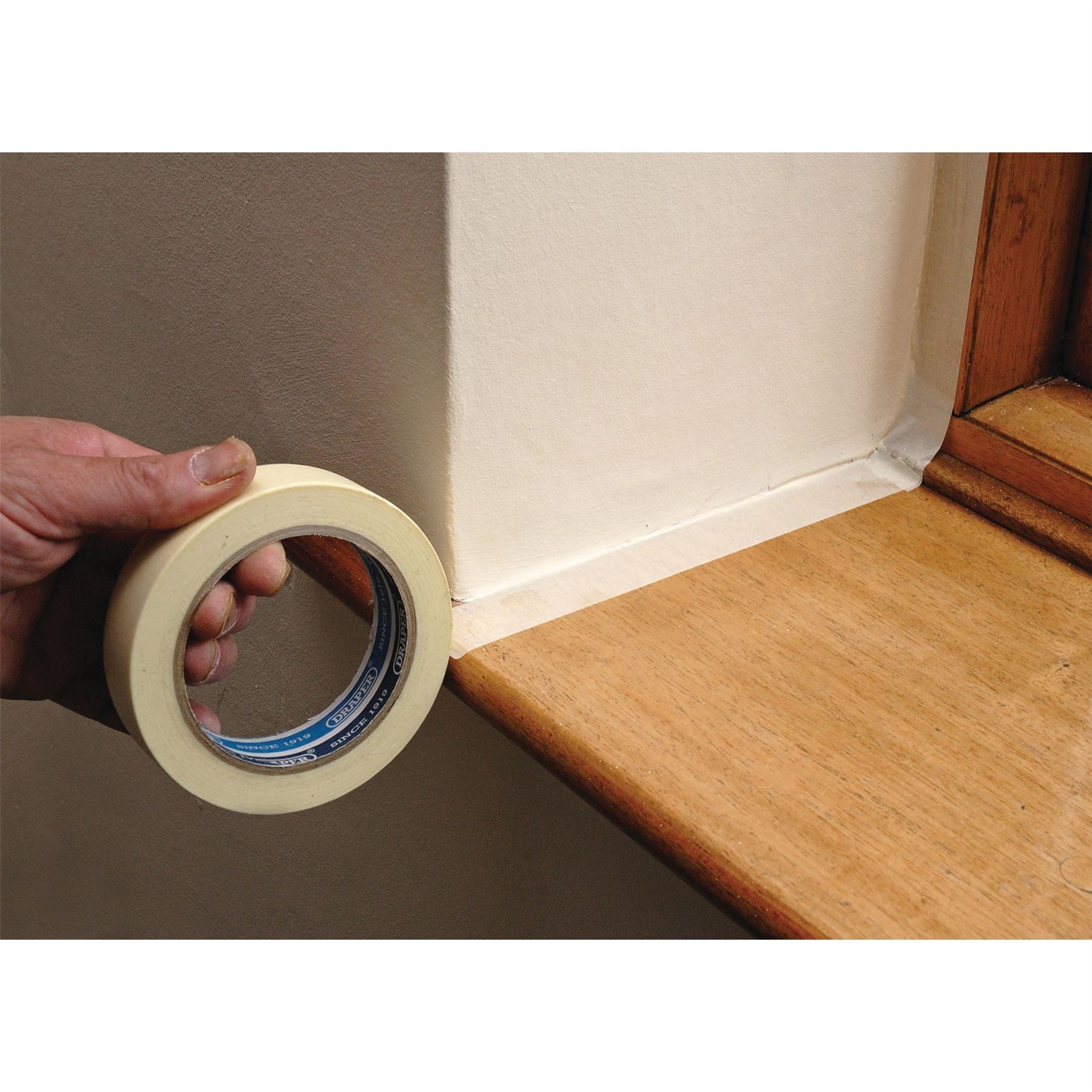 Draper 63481 Masking Tape Roll 50m x 25mm Draper
