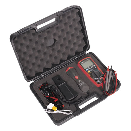 Sealey TA304 Digital Automotive Analyser 15-Function with Inductive Coupler/Infrared Temperature Probe Sealey