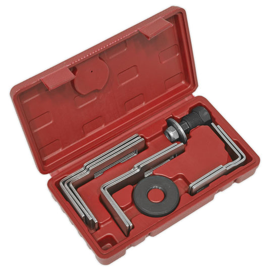 Sealey VS6421 Fuel Tank Sender Spanner Set 9pc 24mm Hex Drive Sealey