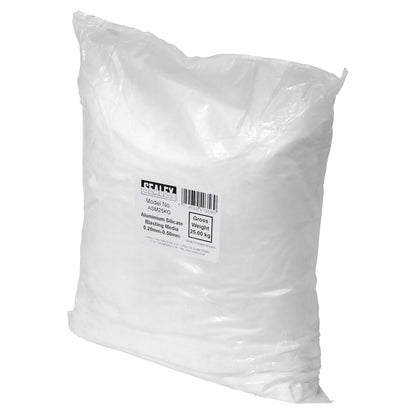 Sealey ASM25KG Aluminium Silicate Blasting Media 0.20-0.50mm Sealey
