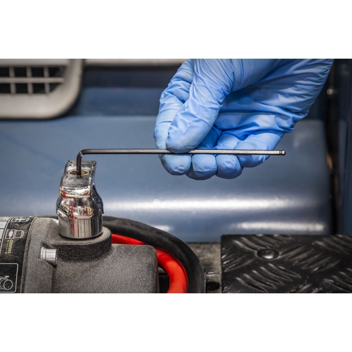 Siegen S01099 Ball-End Hex Key Set 9pc Extra-Long Imperial Siegen