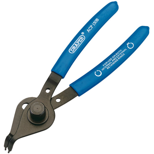 Draper 12492 Bent Nose Reversible Circlip Pliers Draper