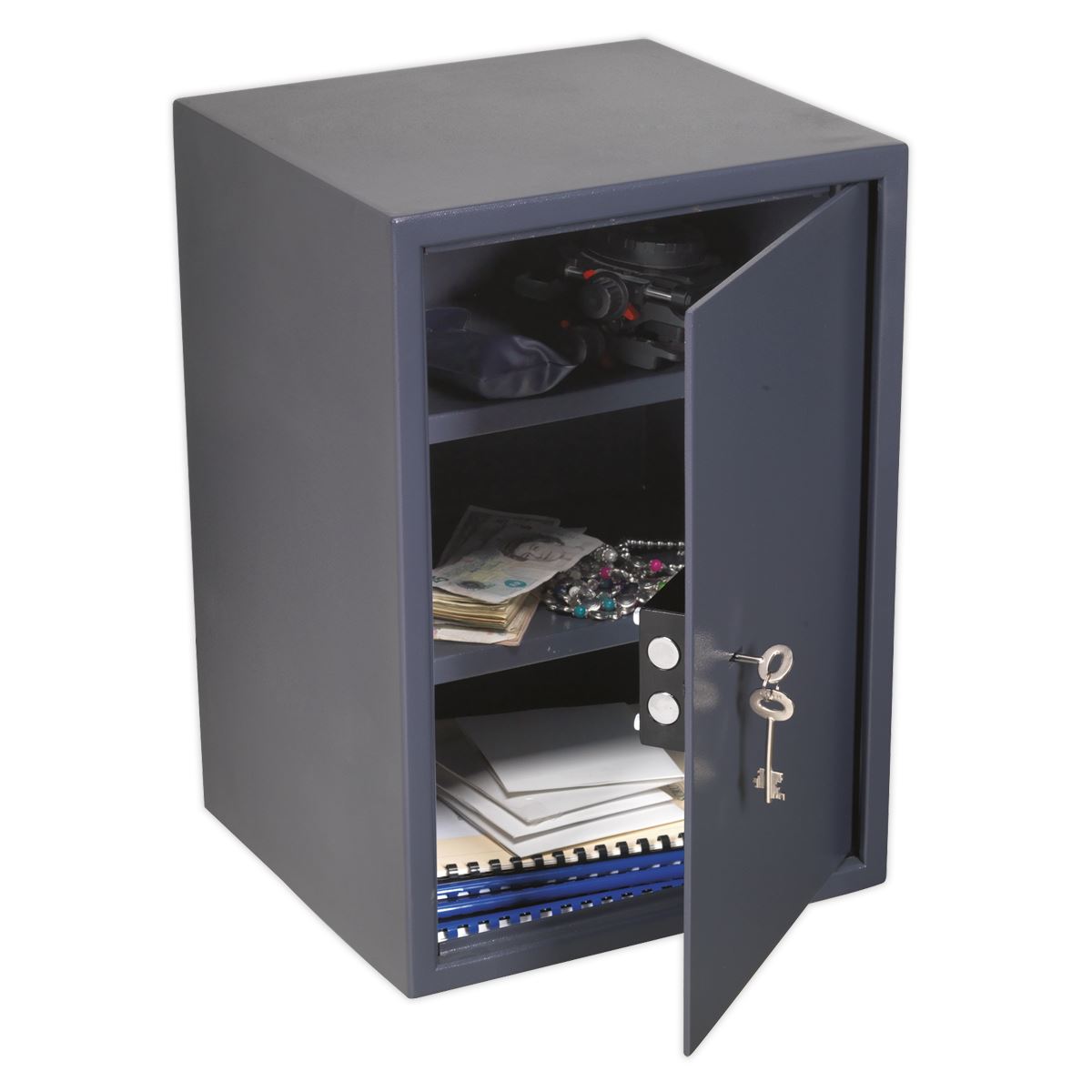Sealey SKS04 Key Lock Security Safe 350 x 330 x 500mm Sealey