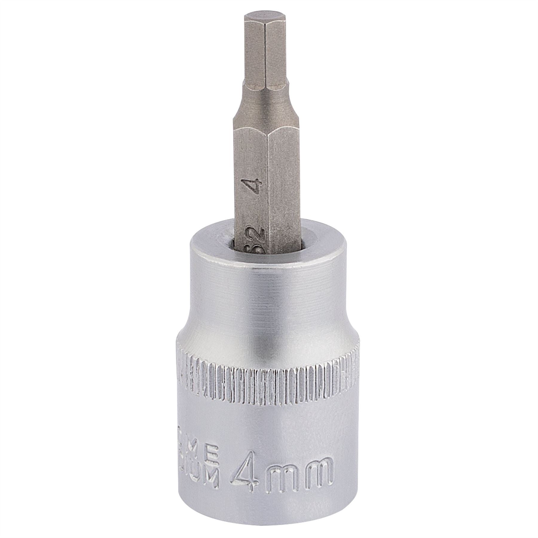 Draper 16282 Socket with Hexagonal Bit 3/8" Sq. Dr. 4mm Draper