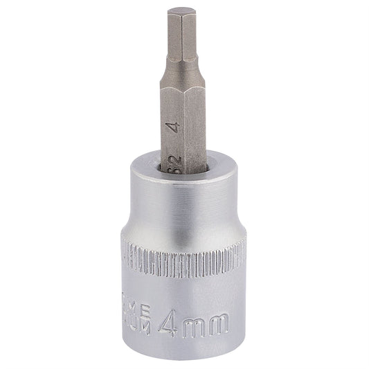 Draper 16282 Socket with Hexagonal Bit 3/8" Sq. Dr. 4mm Draper