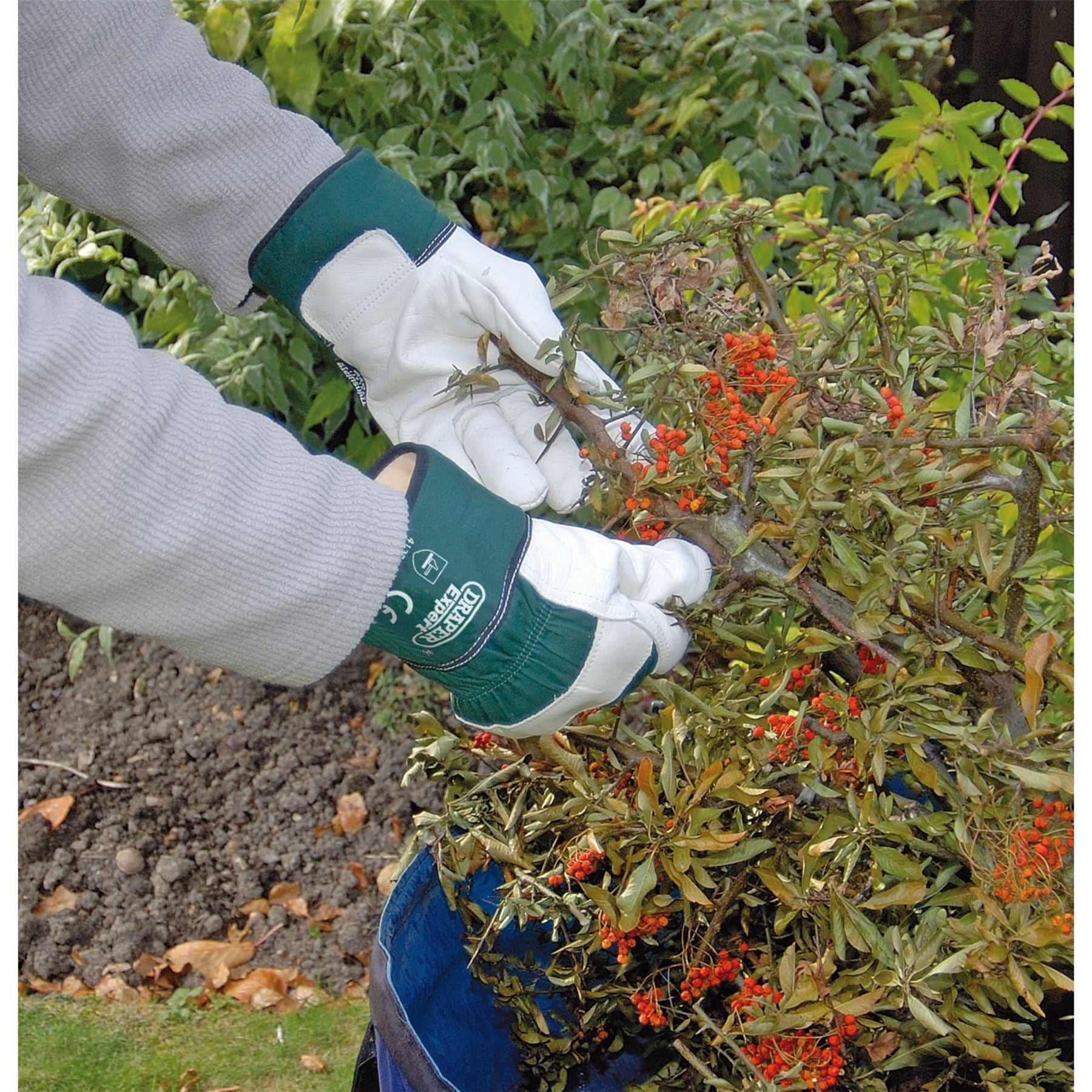 Draper 82608 Expert Premium Leather Gardening Gloves Extra Large Draper