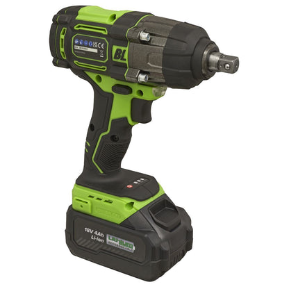 Sealey CP650LIHV Cordless Impact Wrench 18V 4Ah Lithium-ion 1/2"Sq Drive Sealey