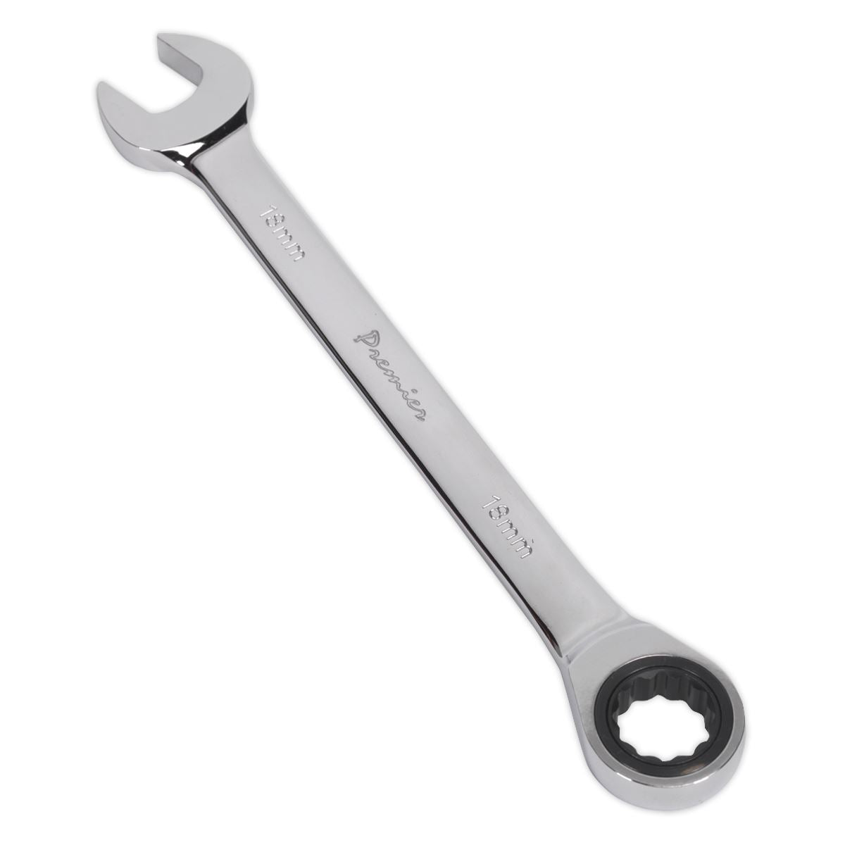 Sealey RCW18 Ratchet Combination Spanner 18mm Sealey