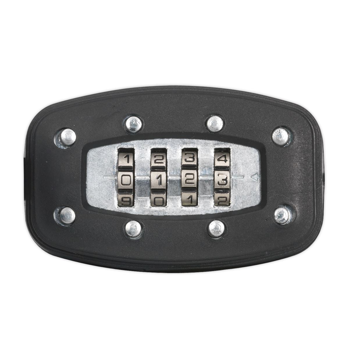 Sealey PL302CW Steel Body Weatherproof Combination Padlock 48mm Sealey