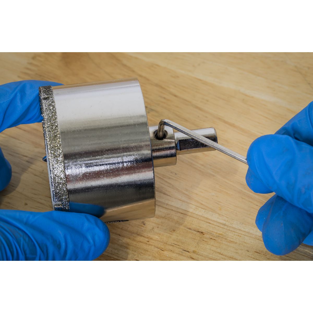 Sealey DHS60 Electroplated Diamond Hole Saw Ø60mm Sealey