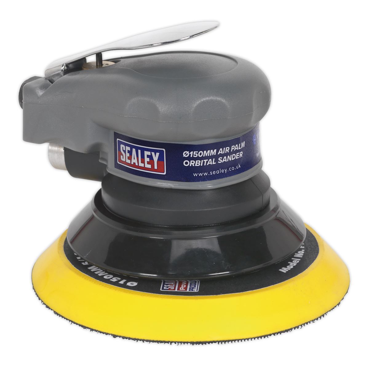 Sealey SA08 Air Palm Orbital Sander Ø150mm Sealey