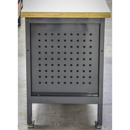 Sealey AP1905A Workstation with 2 Drawers 2 Cupboards & Open Storage Sealey