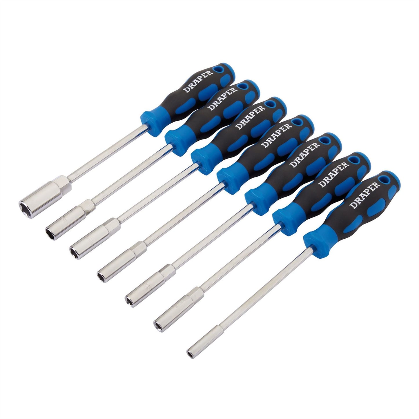 Draper 63510 Soft Grip Nut Spinner Set 7 Piece Draper