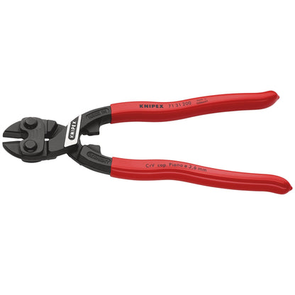 Knipex 53052 Cobolt® 71 31 200 Compact Bolt Cutter with Piano Wire Cutter 200mm 3.6mm Knipex
