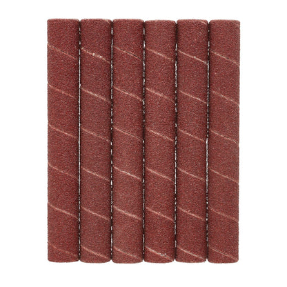 Draper 08364 Aluminium Oxide Sanding Sleeves 12.7 x 115mm 80 Grit Pack of 6 Draper