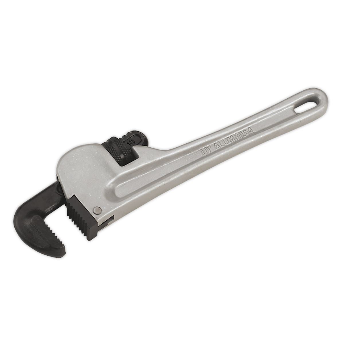 Sealey AK5106 Pipe Wrench European Pattern 250mm Aluminium Alloy Sealey