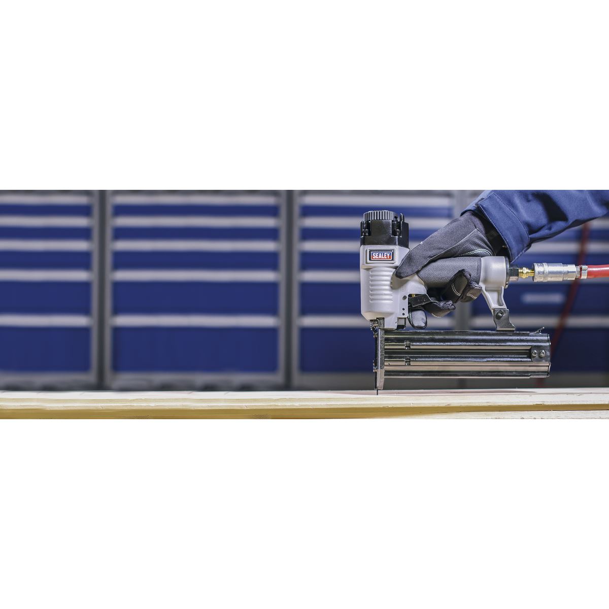 Sealey SA791 Air Nail Gun 10-50mm Capacity Sealey