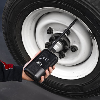 Sealey CTI130 Tyre Inflator & Power Bank with Worklight Rechargeable Sealey