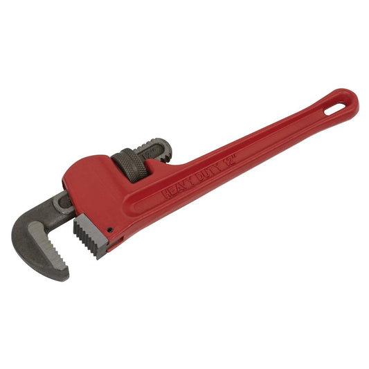 Sealey AK5103 Pipe Wrench European Pattern 300mm Cast Steel Sealey