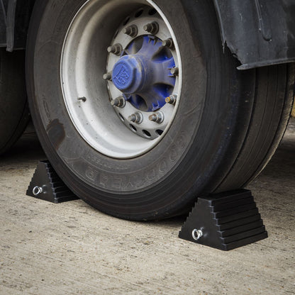 Sealey WC03 Rubber Wheel Chock 3.8kg - Single Sealey