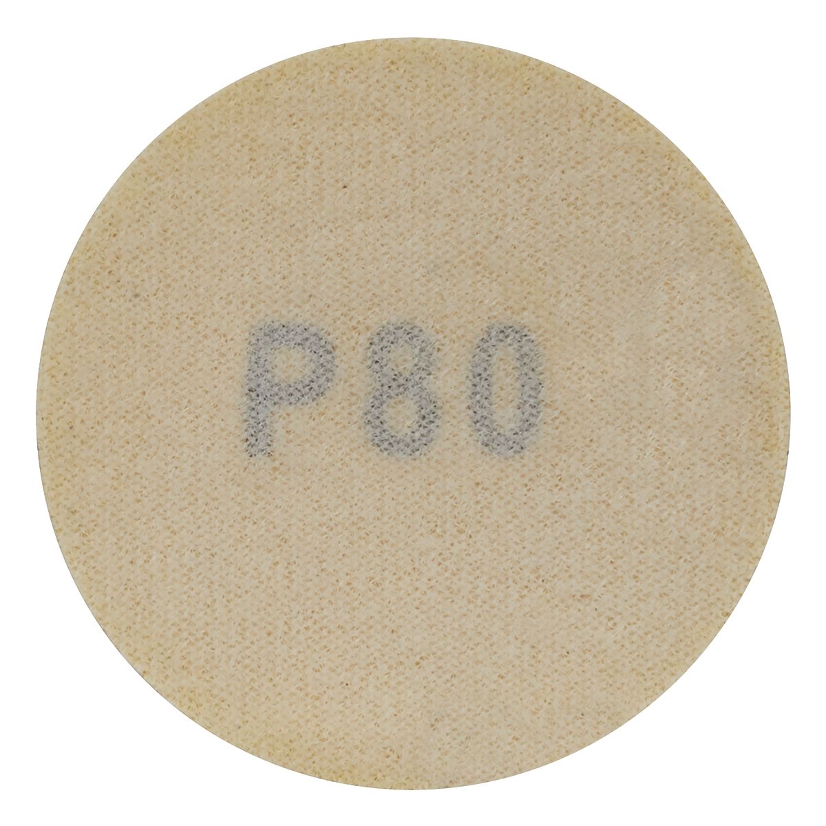 Sealey SA701D80G Sanding Disc Ø50mm 80Grit Pack of 10 Sealey