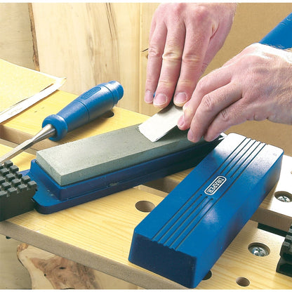 Draper 31696 Silicone Carbide Sharpening Stone with Box 200 x 50 x 25mm Draper