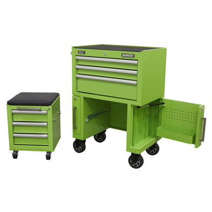 Sealey AP556CSHV Rollcab 3 Drawer & Utility Seat Sealey