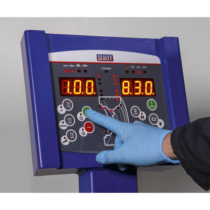 Sealey WB10 Wheel Balancer - Semi-Automatic Sealey