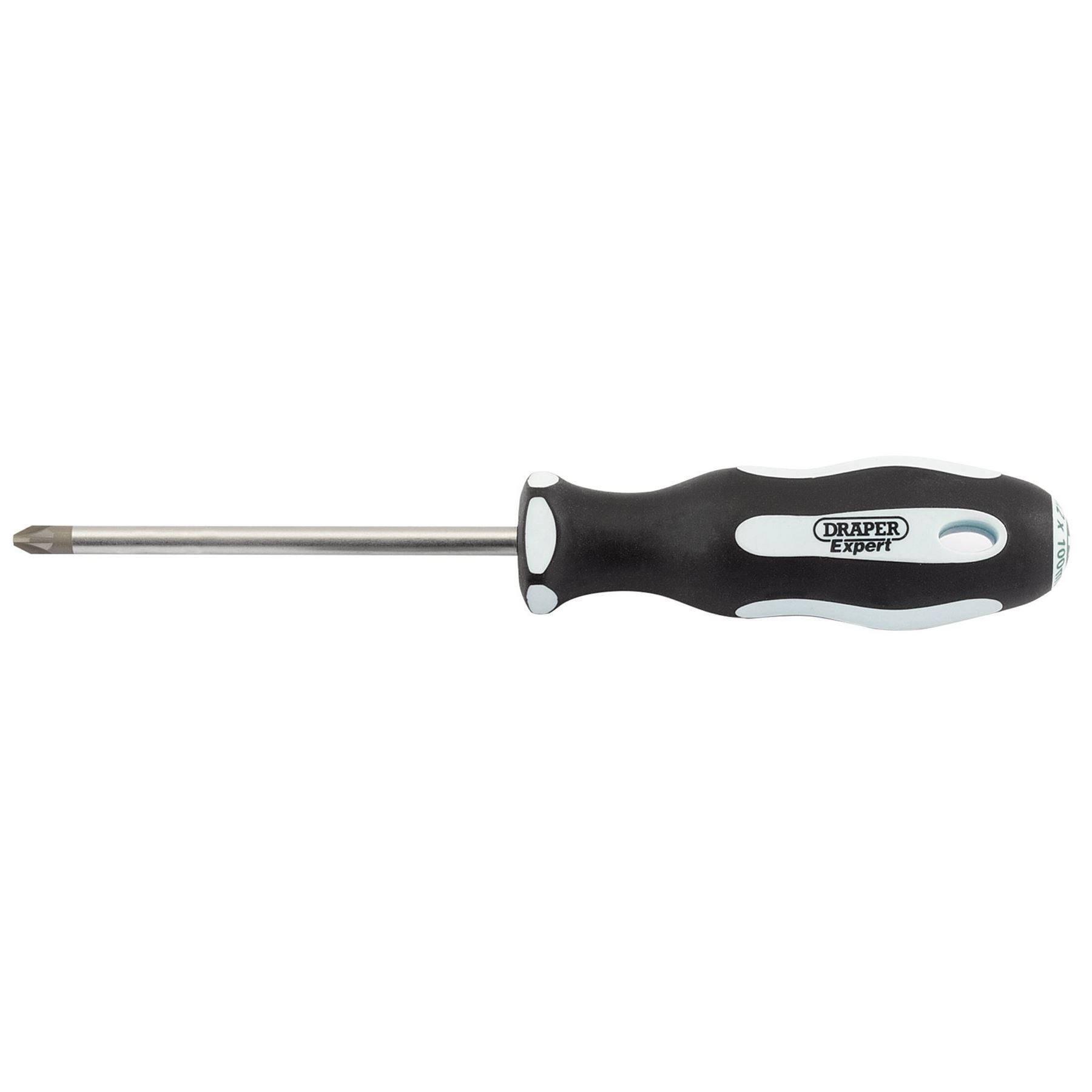 Draper 34999 PZ TYPE Soft Grip Screwdriver No.2 x 100mm Draper