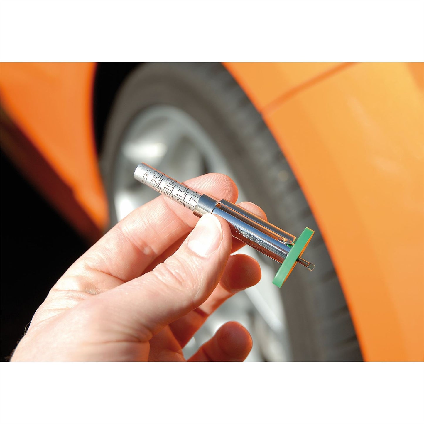 Draper 27298 Tyre Tread Depth Gauge 1-26mm Draper