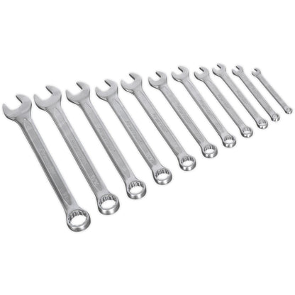 Sealey AK63254 Combination Spanner Set 11pc Imperial Sealey