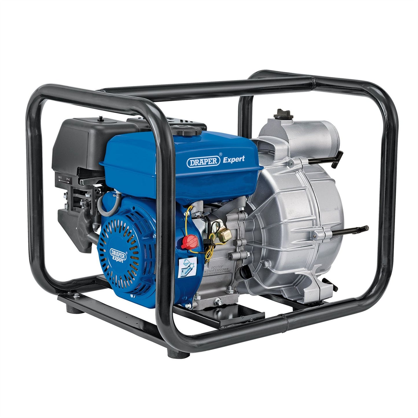 Draper 16128 Expert Petrol Trash Water Pump 750L/min 7HP Draper