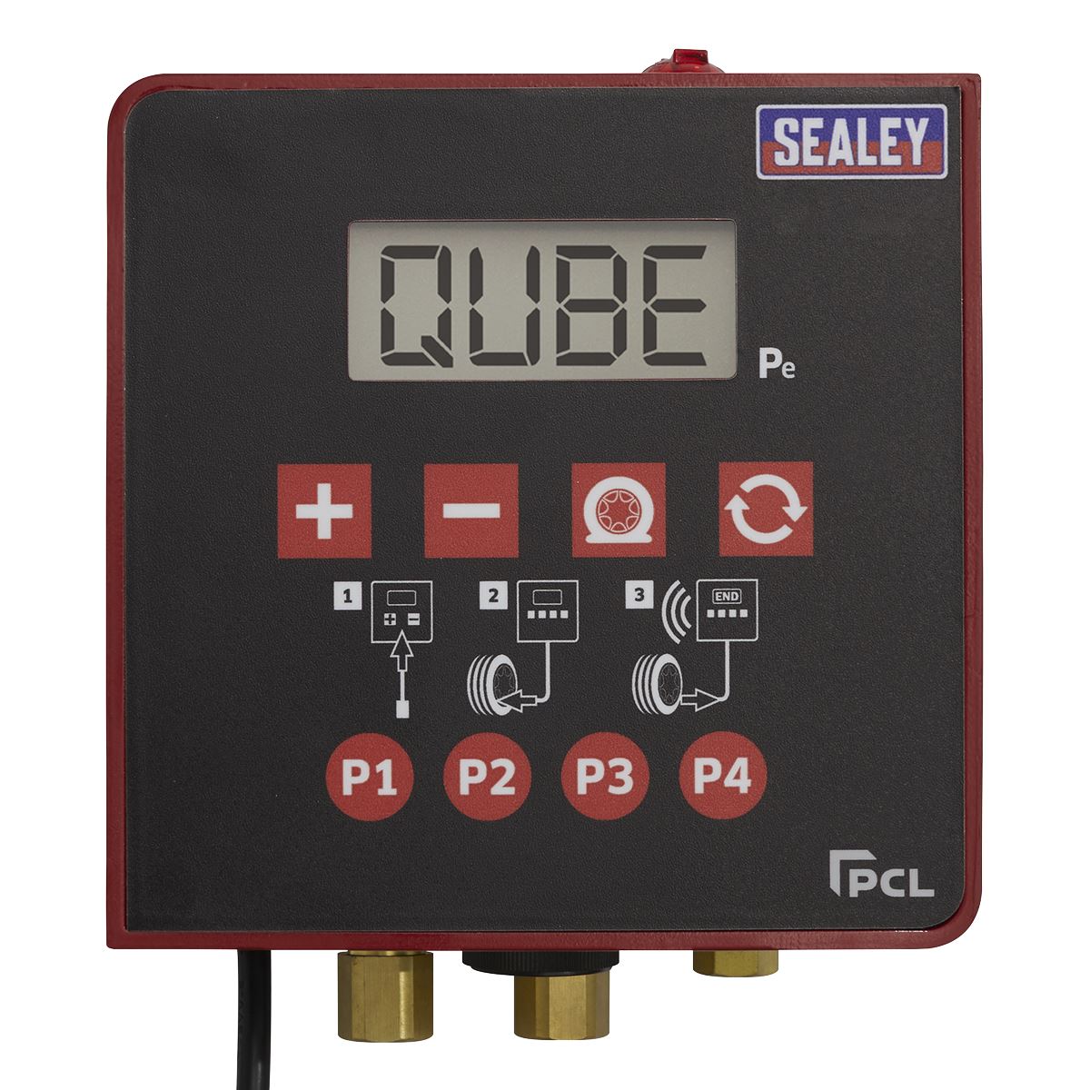 Sealey SA390 Qube Digital Tyre Inflator Professional with OPS & Nitrogen Purge Sealey