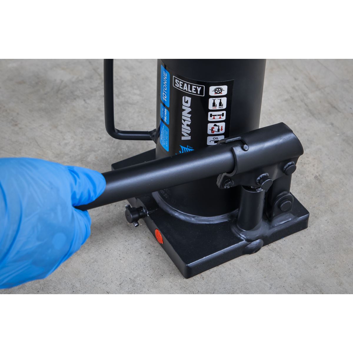 Sealey PBJ10S Vking Bottle Jack 10 Tonne Sealey