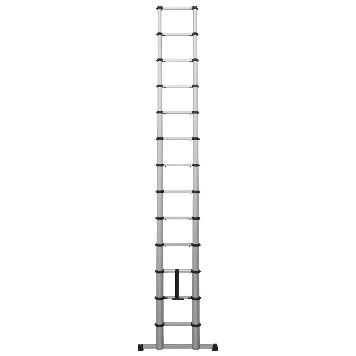 Sealey ATL13 Aluminium Telescopic Ladder 13-Tread EN 131 Sealey