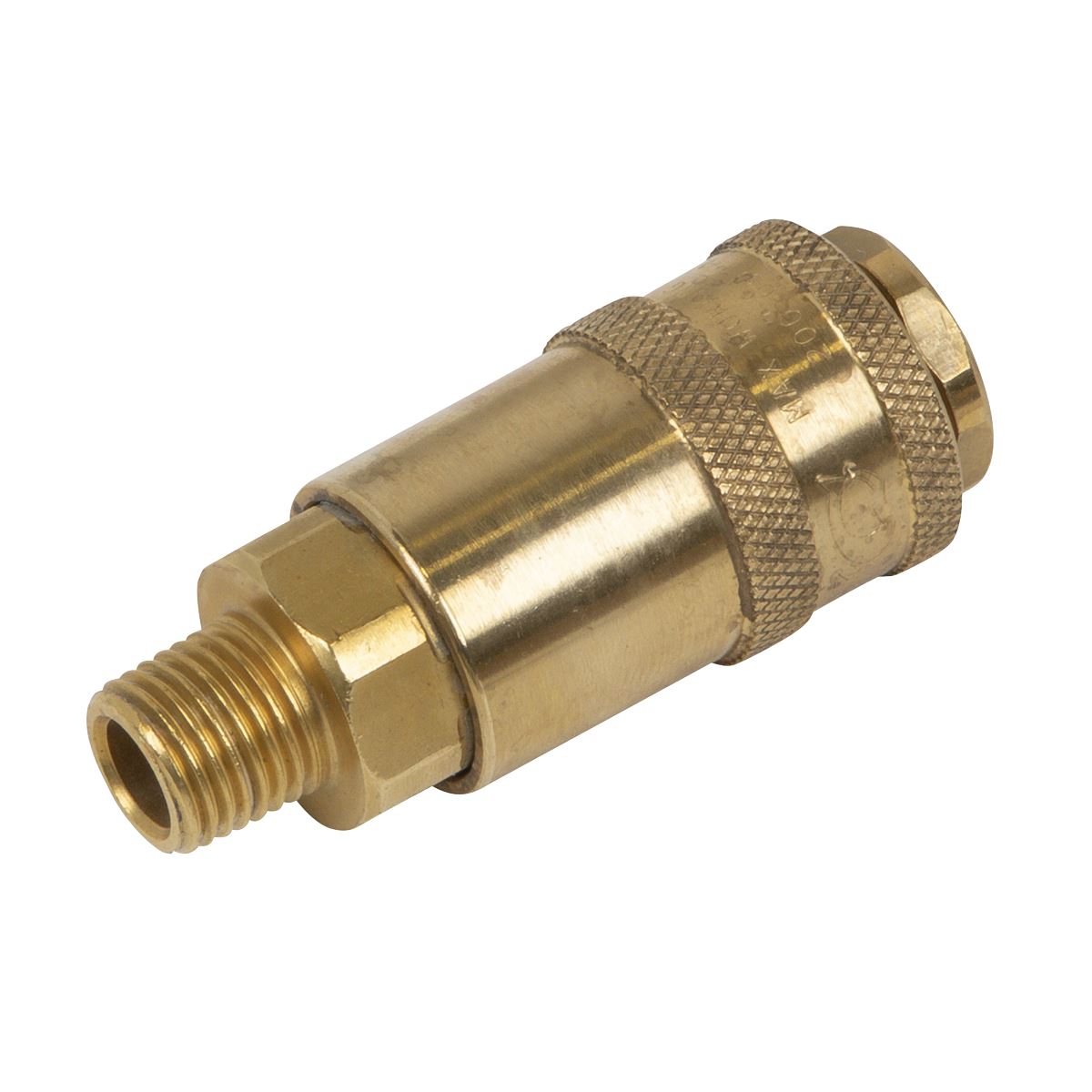 Sealey AC91 Non-Corrodible PCL Coupling Body Male 1/4"BSPT Sealey