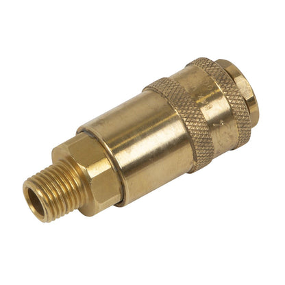Sealey AC91 Non-Corrodible PCL Coupling Body Male 1/4"BSPT Sealey